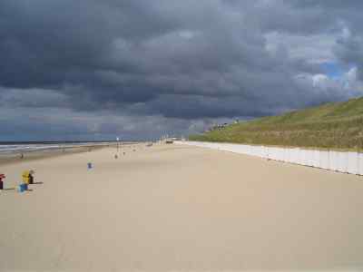 Der Strand von Egmond aan Zee
